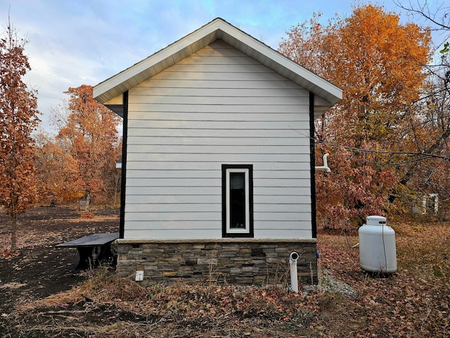 view of home's exterior