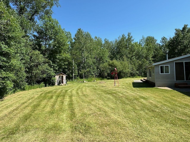 66156 County Road 132, Northome, MN 56661 - view of yard with a storage unit