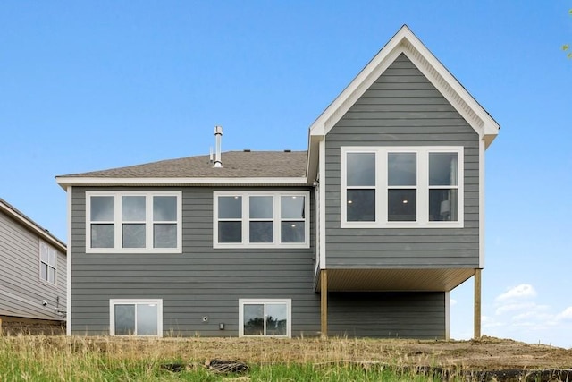 view of rear view of house