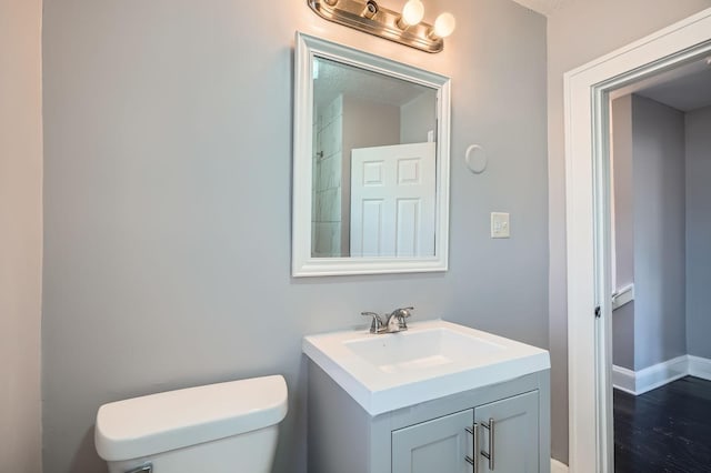 2810 Penn Ave N, Minneapolis, MN 55411 - bathroom with vanity and wood finished floors