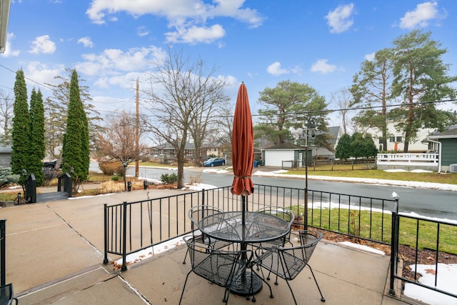 view of patio