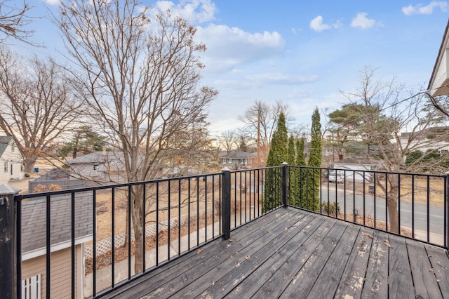5945 Kellogg Ave, Edina, MN 55424 - view of wooden terrace