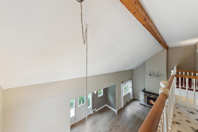 5945 Kellogg Ave, Edina, MN 55424 - hall featuring an upstairs landing, light wood-style flooring, and baseboards