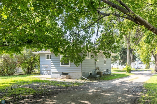 view of property exterior