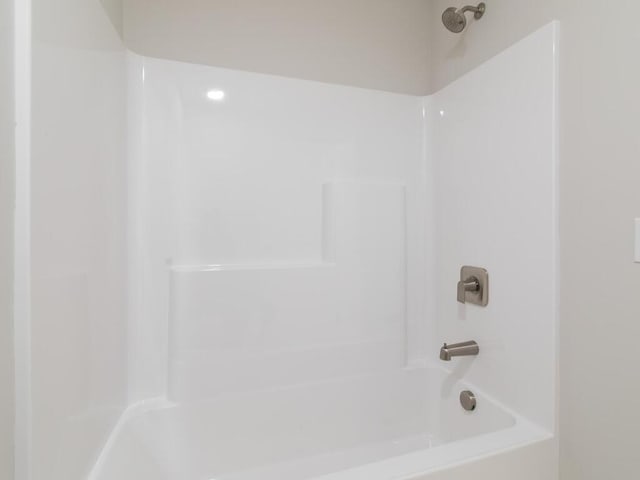 bathroom featuring bathtub / shower combination