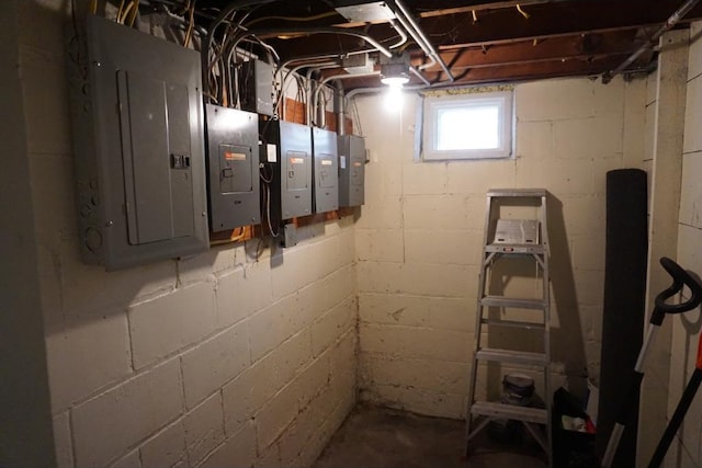 utilities with electric panel