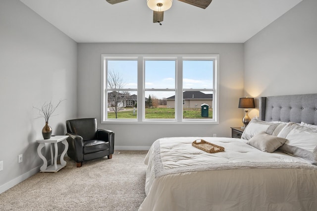 1242 Willowbrook Cir, Delano, MN 55328 - carpeted bedroom with baseboards and ceiling fan