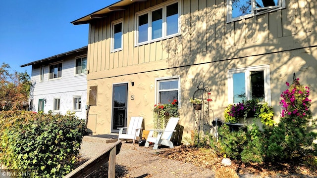 view of rear view of property