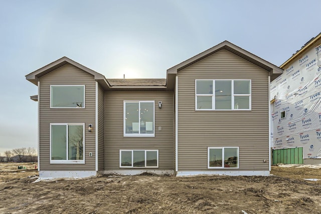 view of rear view of house