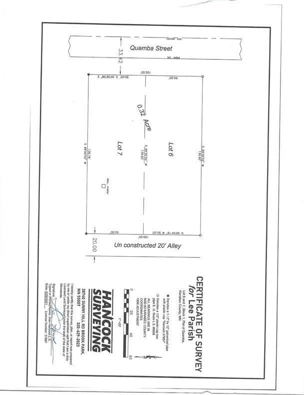 22724 Quamba St, Quamba MN, 55007 land for sale