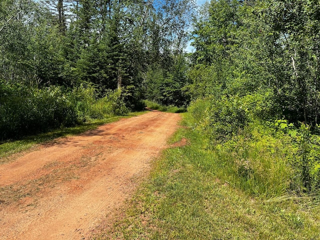 view of road