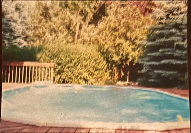 view of pool