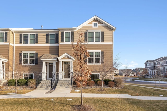 view of townhome / multi-family property