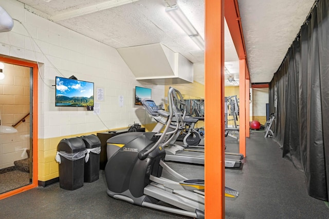 view of exercise room