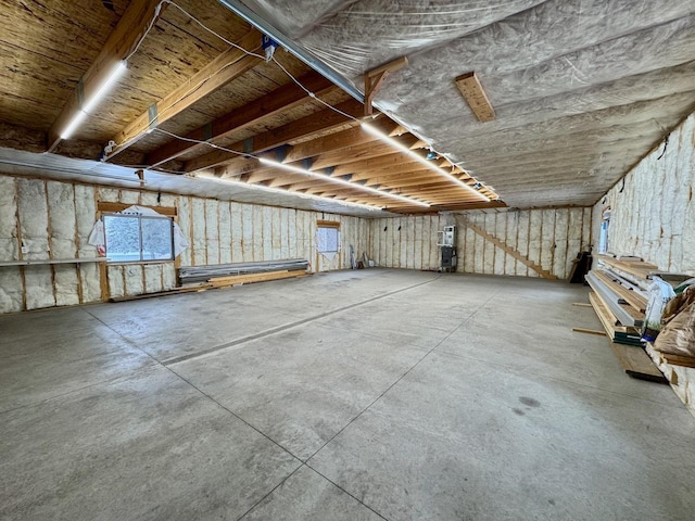 misc room featuring concrete floors