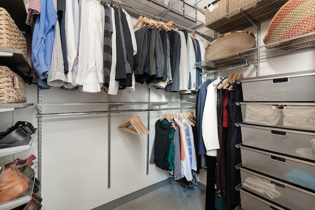 view of spacious closet