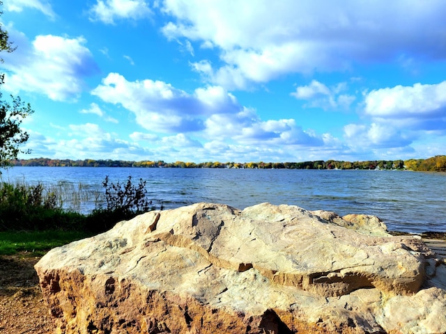 view of water feature