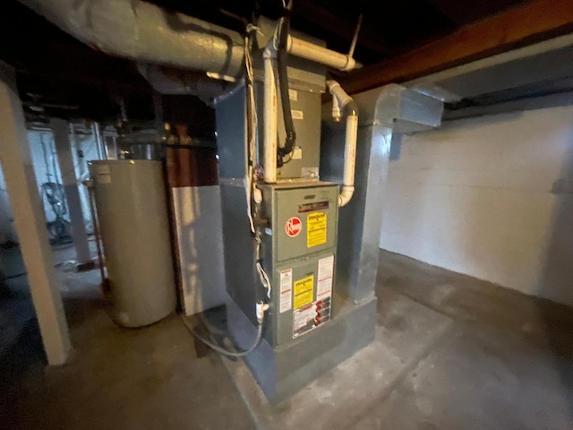 utilities with water heater