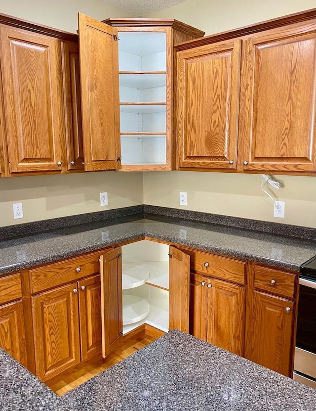 kitchen with range with electric stovetop