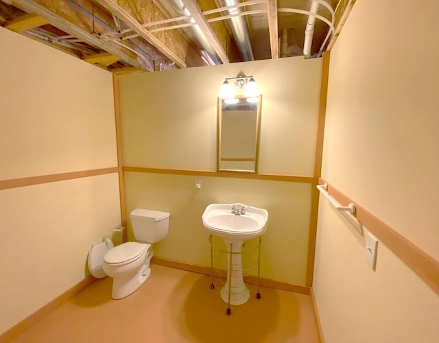 bathroom with toilet