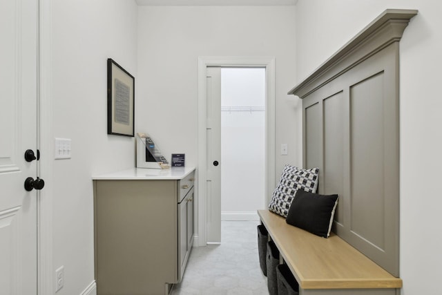 view of mudroom