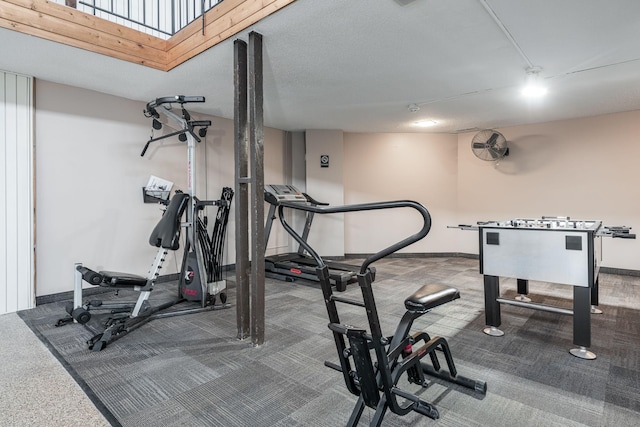 view of workout room