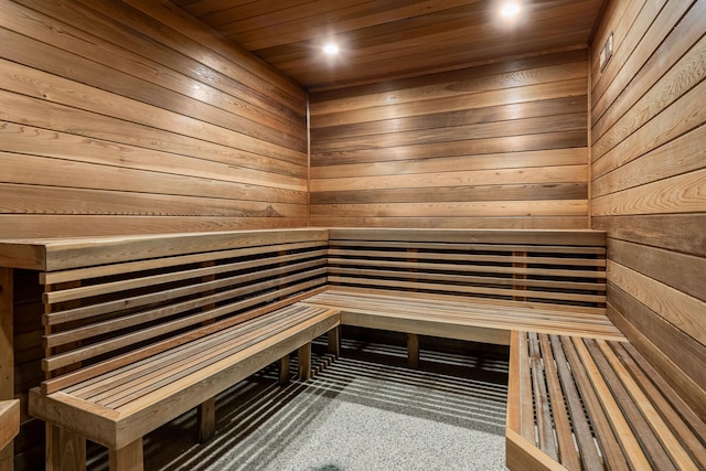 view of sauna / steam room