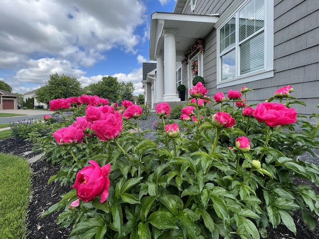 view of side of property