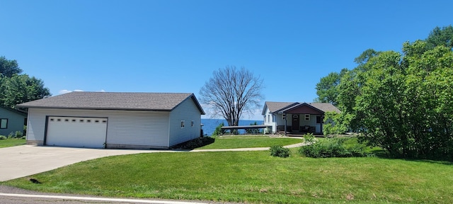 exterior space featuring a yard