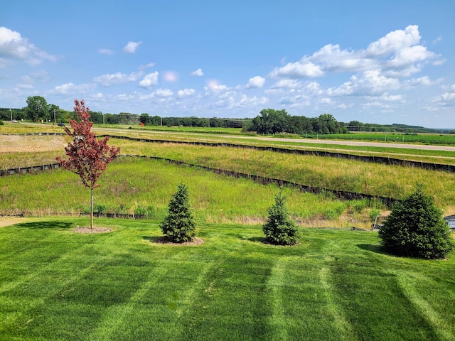 exterior space featuring a rural view