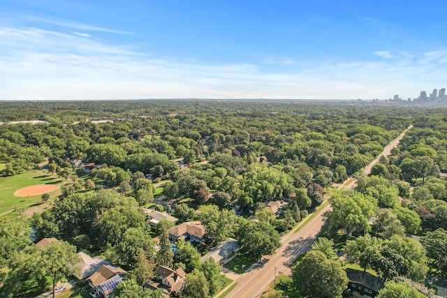 4700 Glenwood Ave, Golden Valley, MN 55422 - drone / aerial view of a heavily wooded area