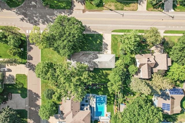 4700 Glenwood Ave, Golden Valley, MN 55422 - drone / aerial view of a pool area