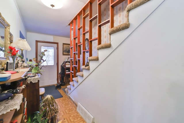 view of entrance foyer