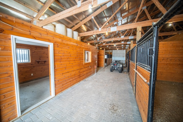 view of stable