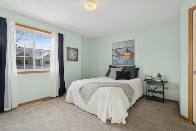 bedroom featuring carpet flooring