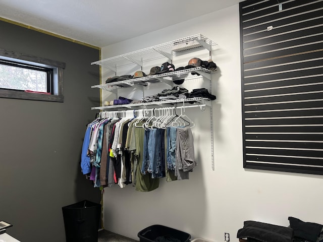 view of spacious closet