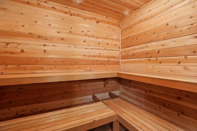 view of sauna / steam room