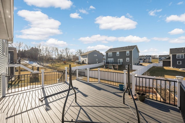 view of deck