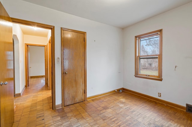 view of empty room