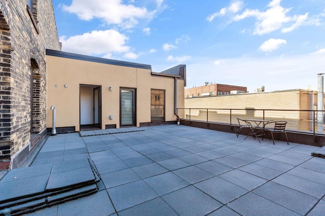 exterior space with a patio