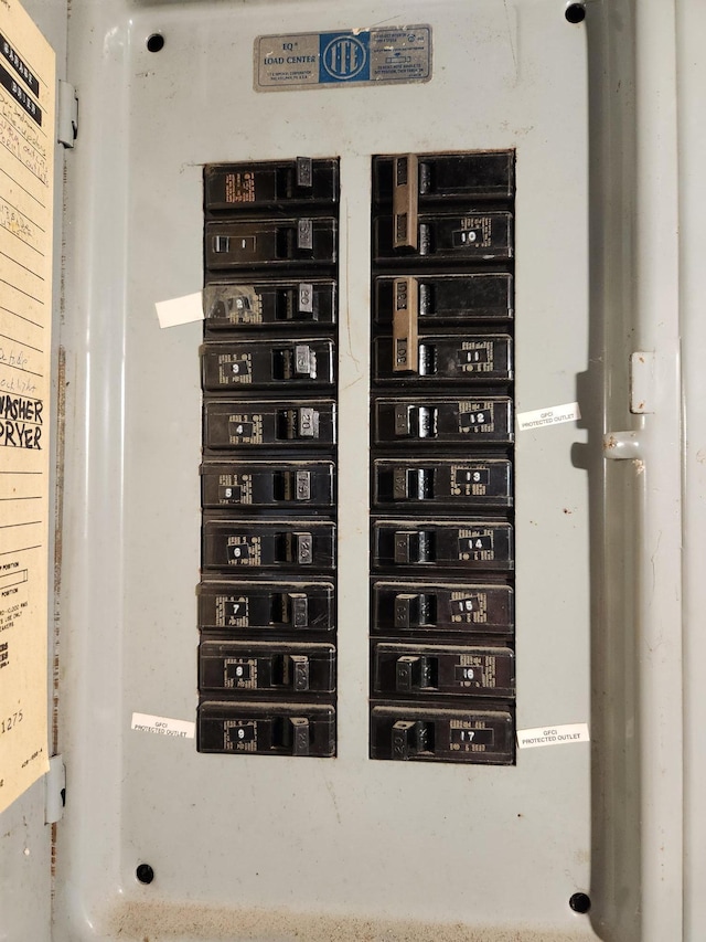 utilities with electric panel