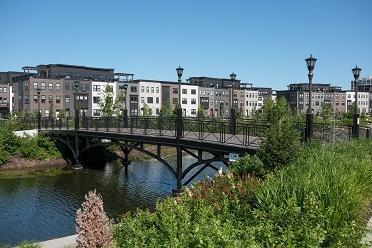 view of home's community featuring a water view