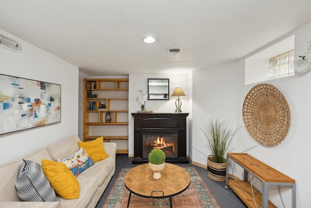 view of living room