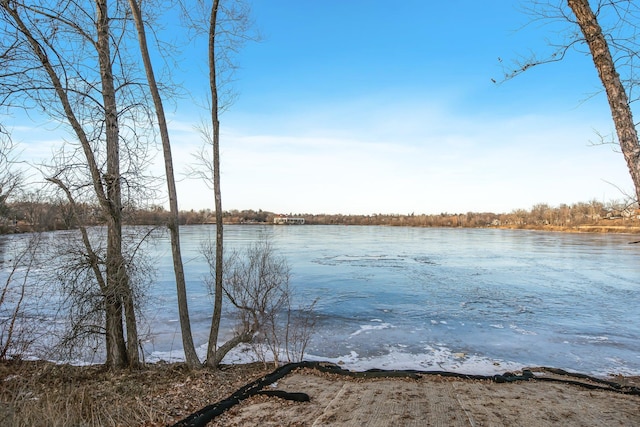 property view of water