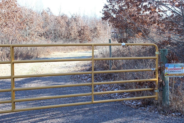 view of gate