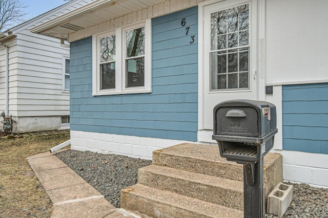 view of property entrance