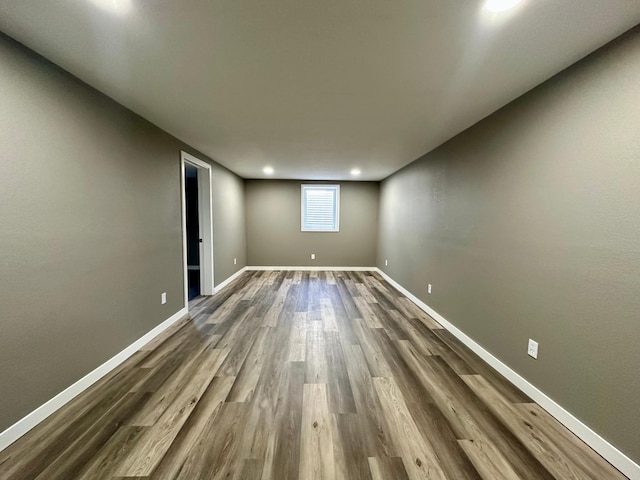 912 Oakley St, Luverne, MN 56156 - unfurnished room featuring dark wood-type flooring