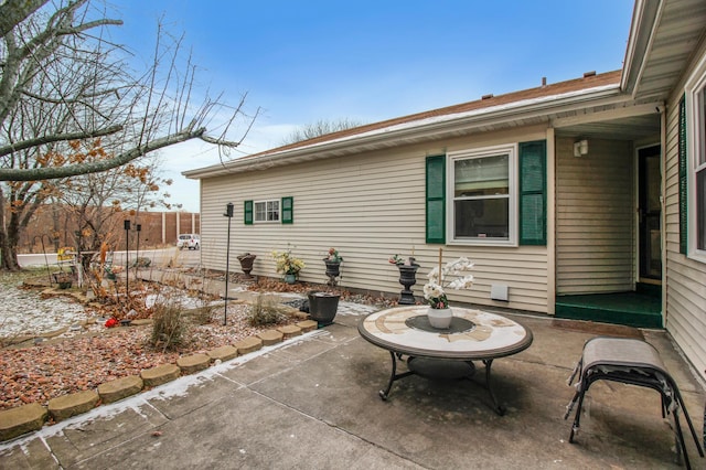 view of patio / terrace