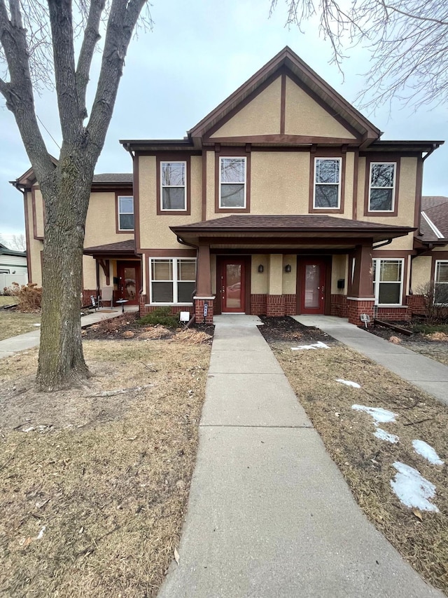 view of front facade with a porch