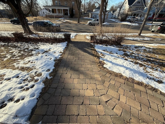 details with a residential view